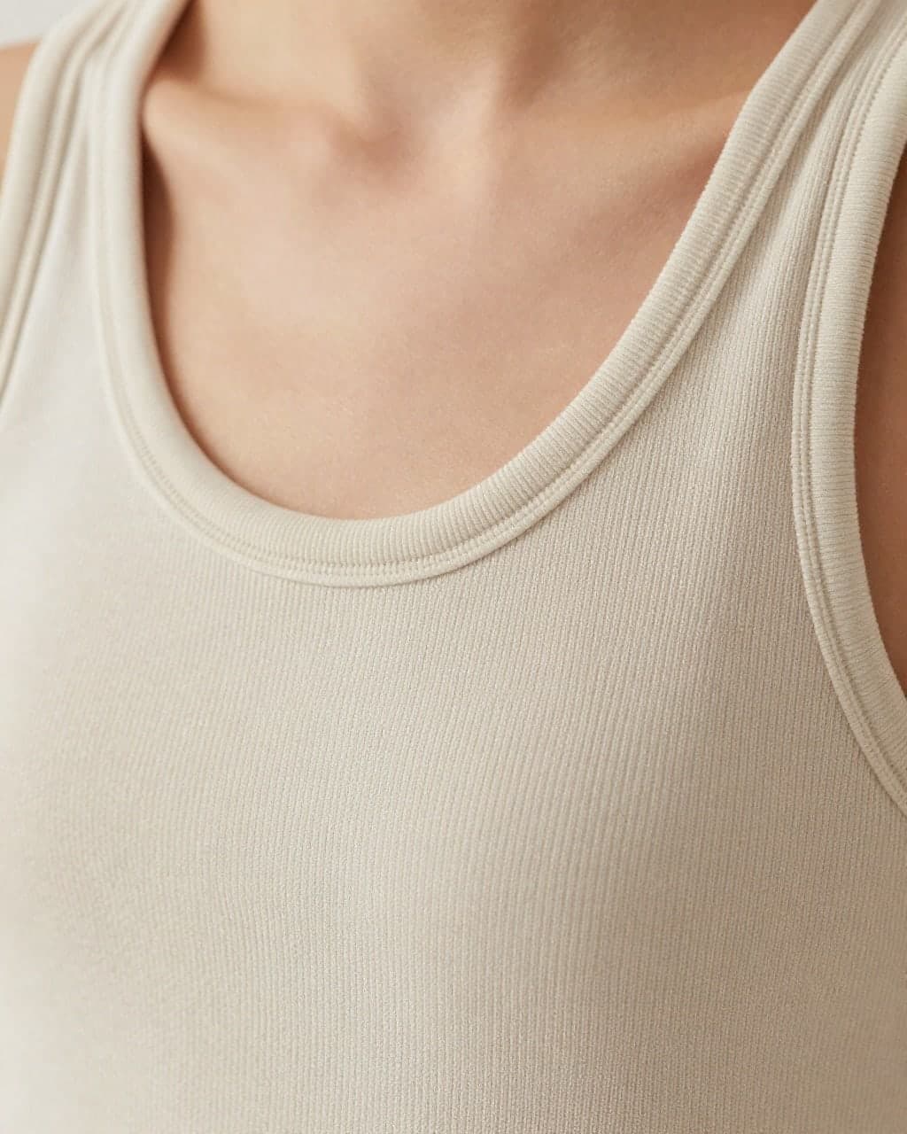 Women's Rib Tank Set — detail