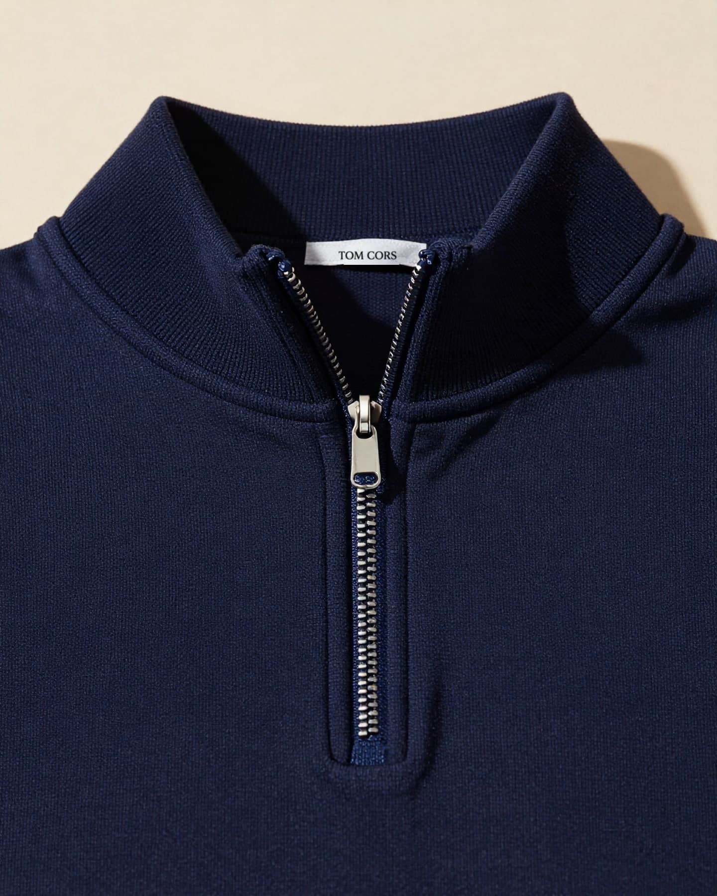 Women's Half-Zip Sweatshirt — detail