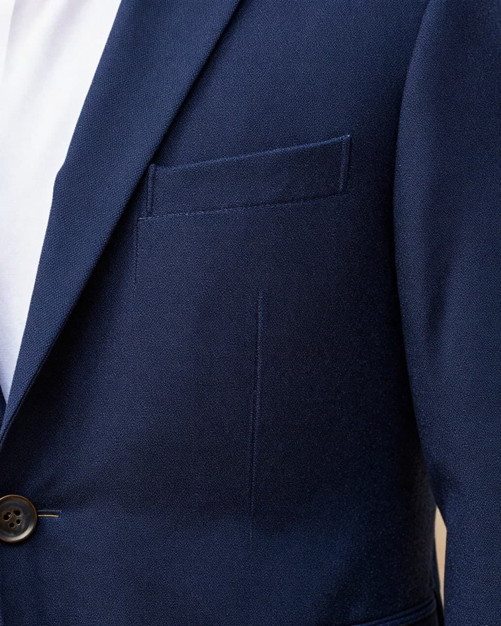 Yapısız Pamuk Blazer — detay