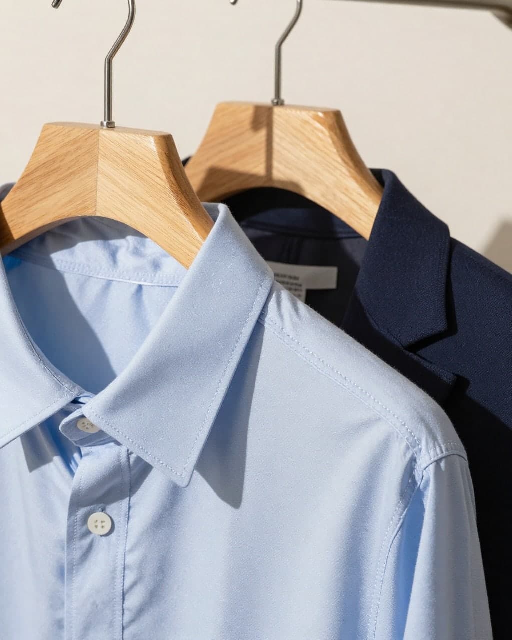On hangers