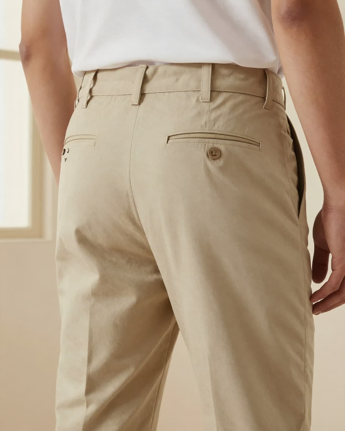 Slanted pocket