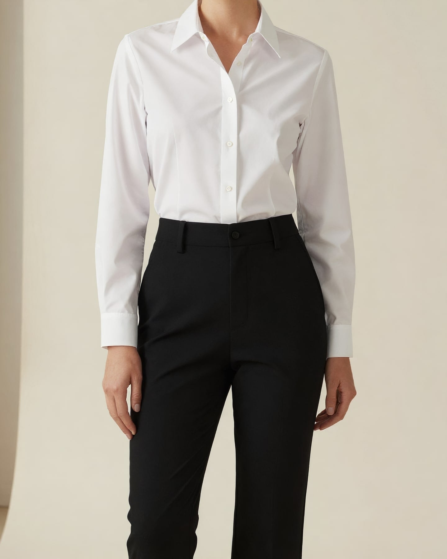 Women's Classic Shirt — on model