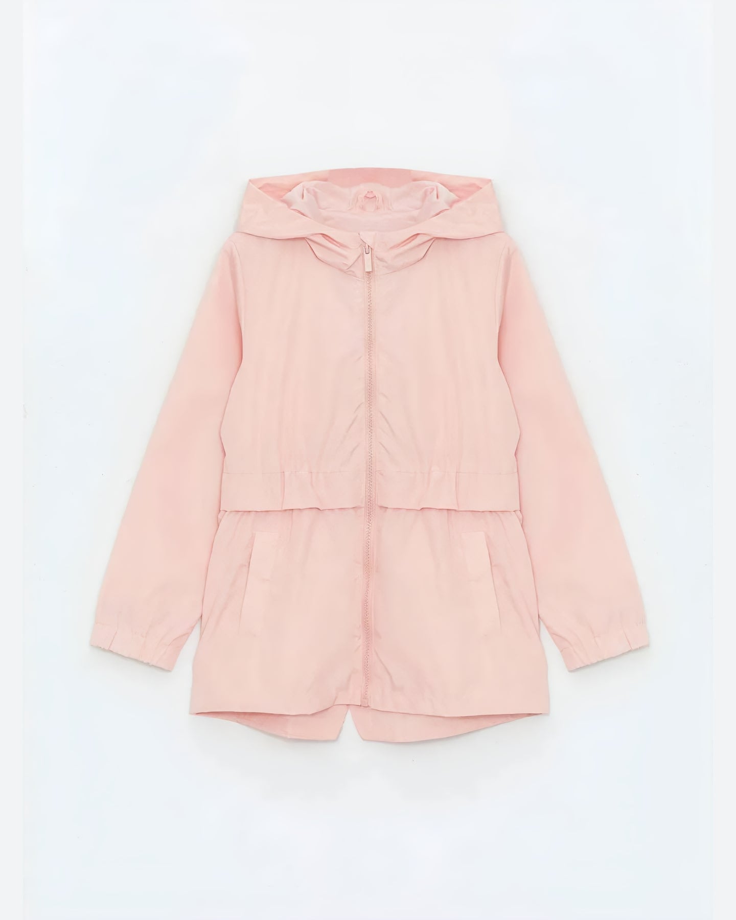 Somon Kapüşonlu Parka — ön görünüm
