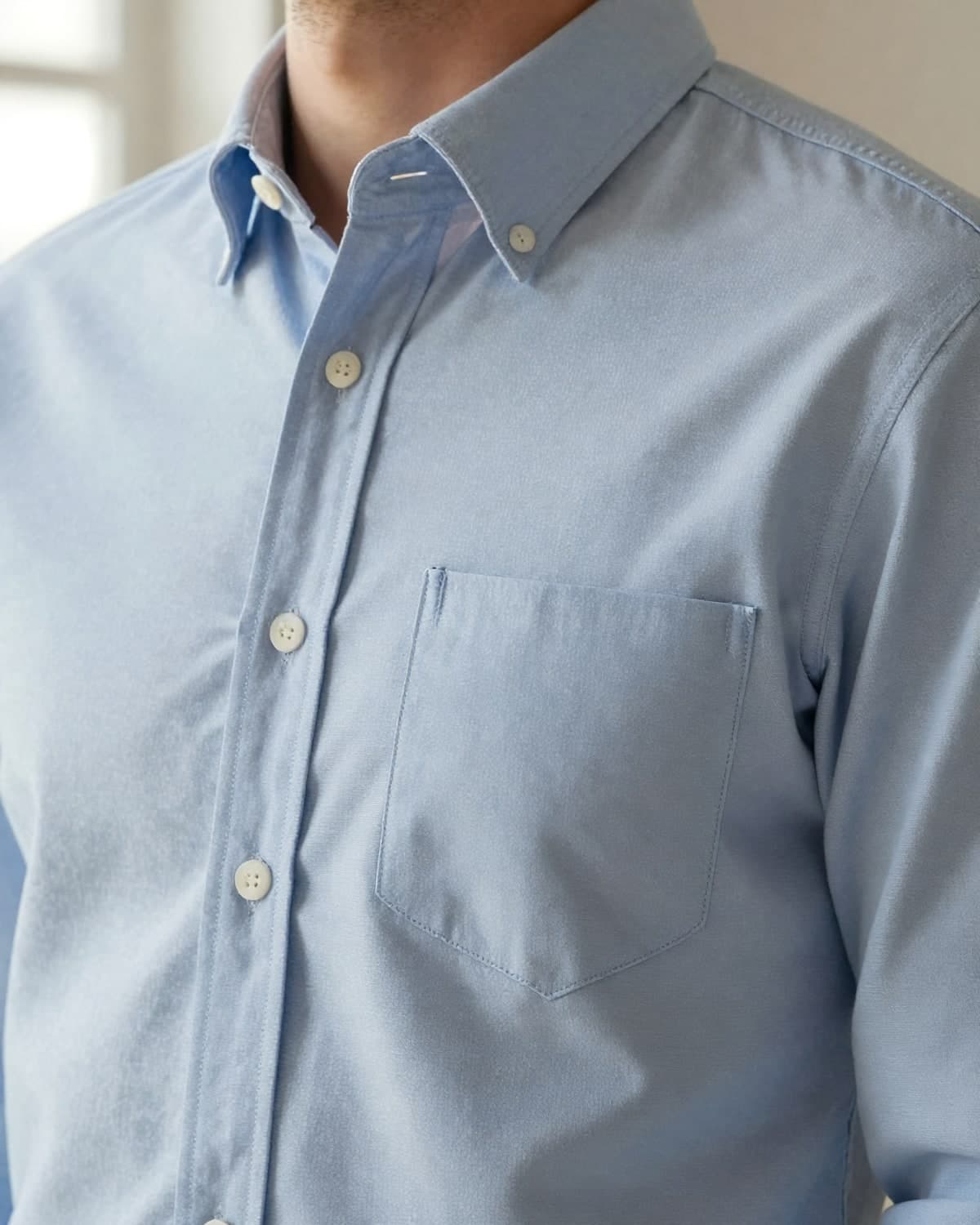 Single chest pocket